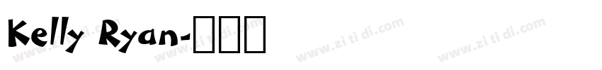Kelly Ryan字体转换